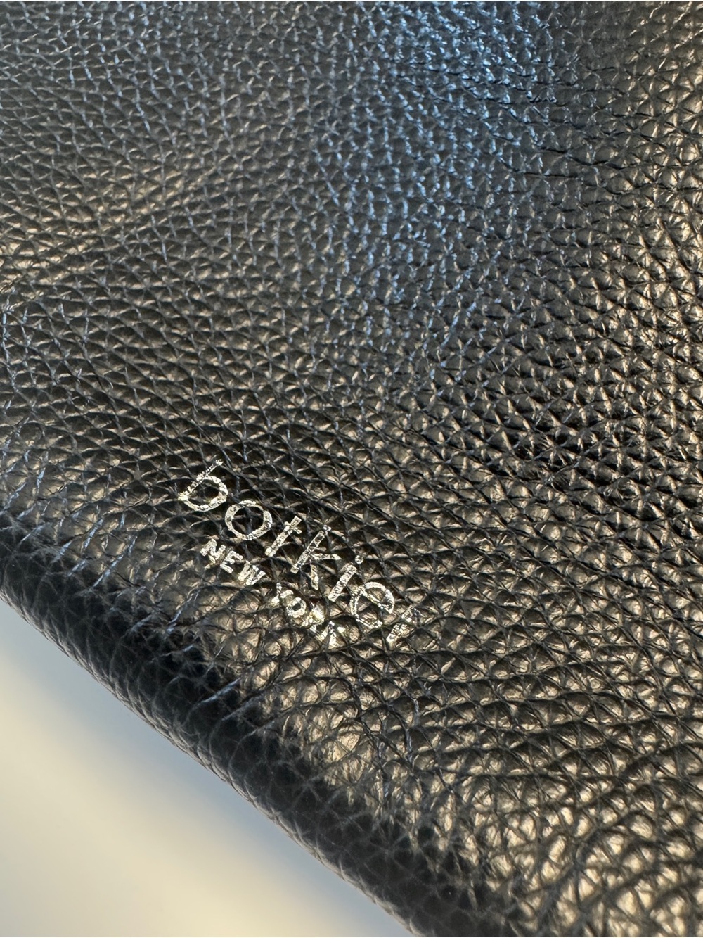 Authentic Botkier Chelsea convertible Hobo Backpack, sleek black pebble leather - Picture 3 of 16